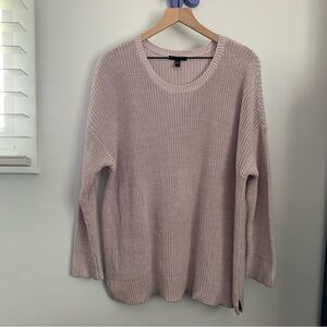 Eileen Fisher Light Pink Crew Neck Sweater